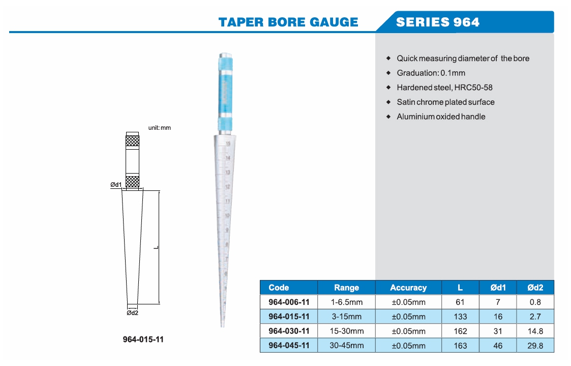 Taper Bore Gauge