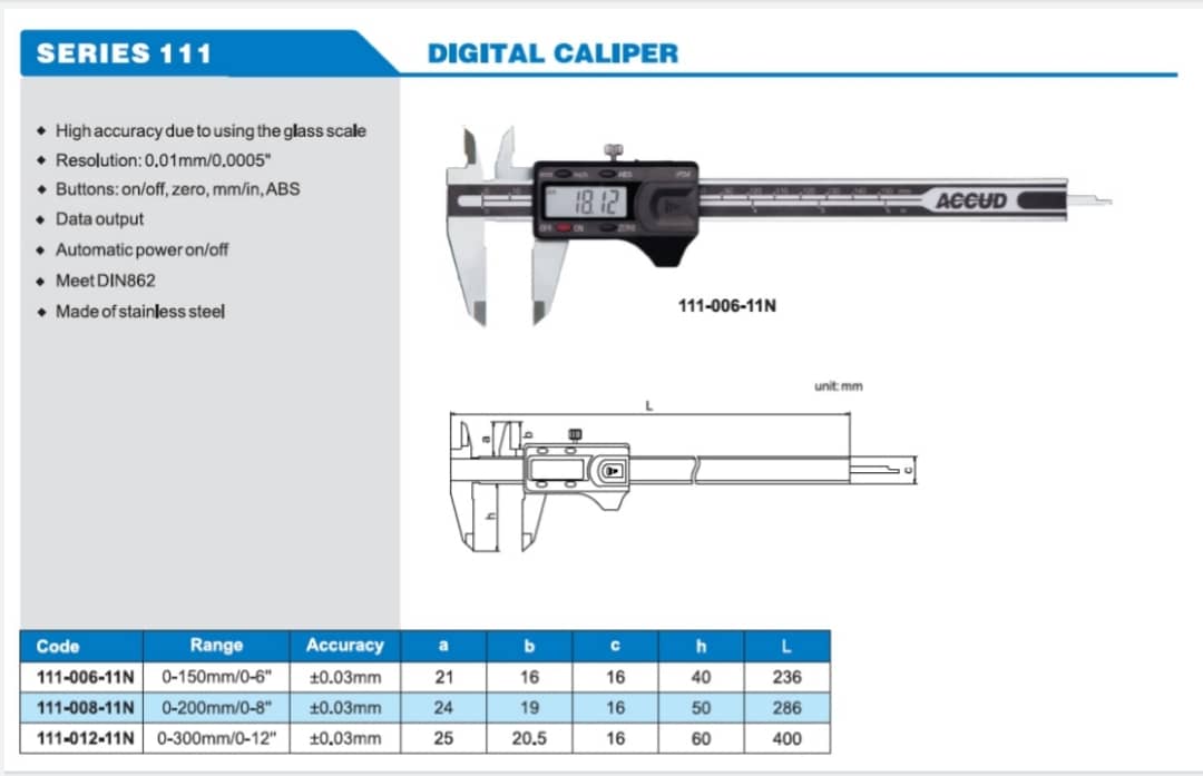Digital Caliper 