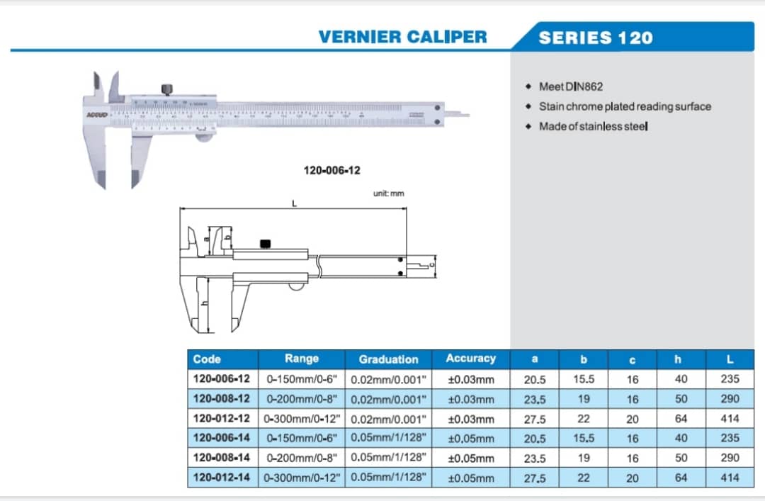 Vernier Caliper
