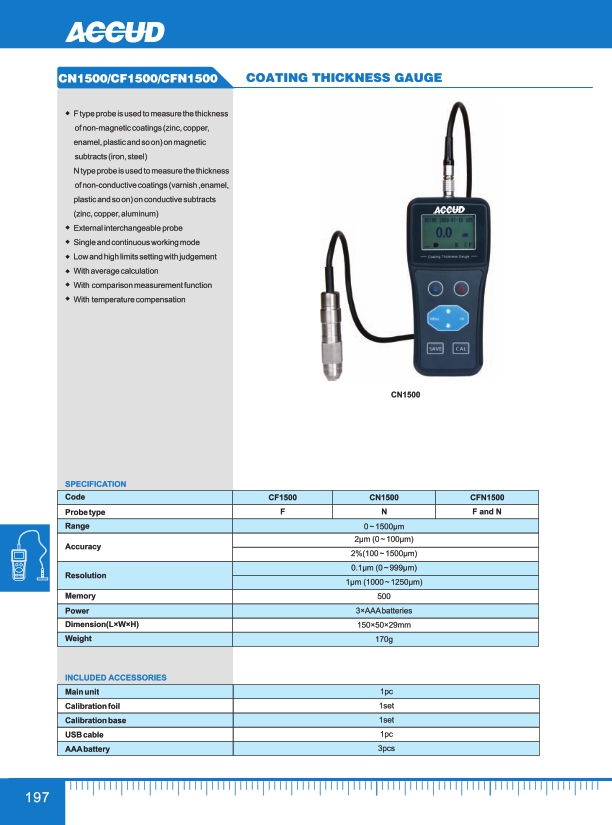 Coating Thickness Gauge