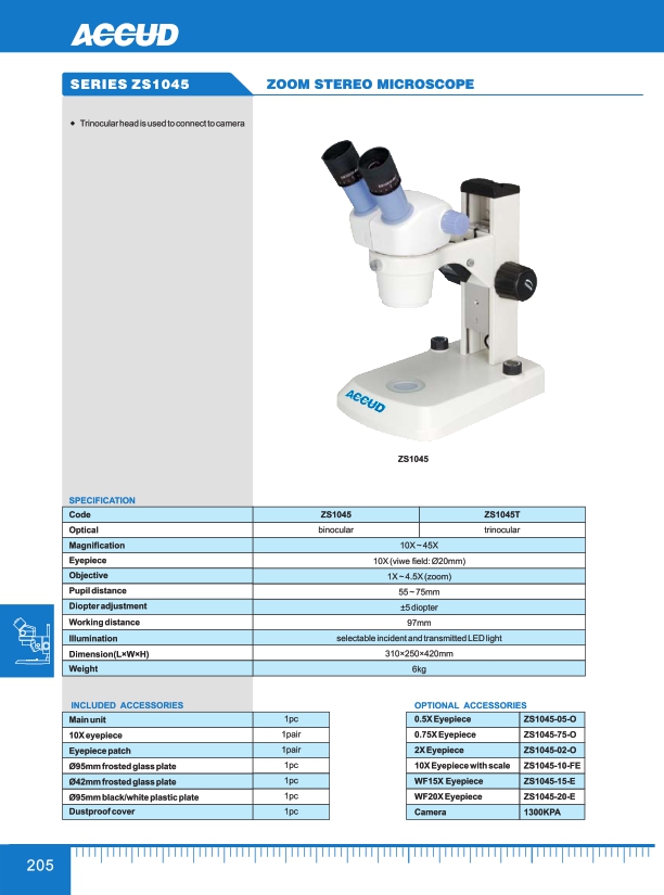 Zoom Stereo Microscope
